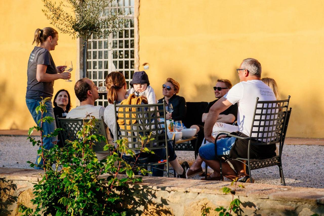 Villa Aia Vecchia Bibbona Bagian luar foto