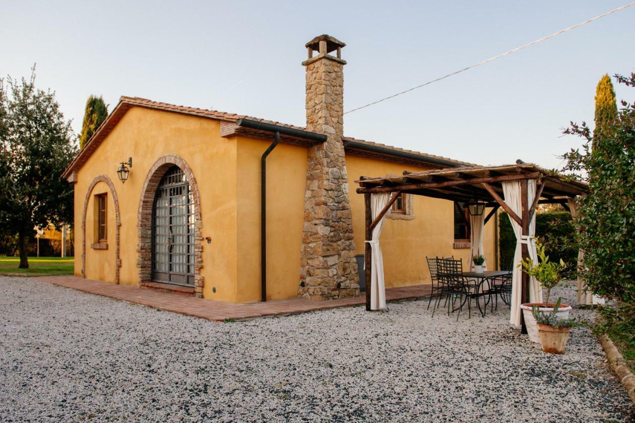 Villa Aia Vecchia Bibbona Bagian luar foto